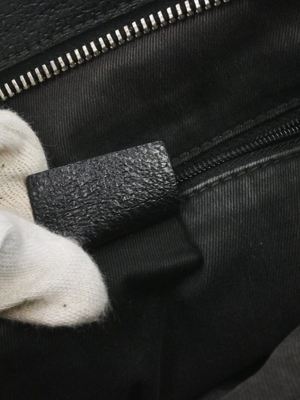 Gucci Black Canvas GG Shoulder bag - Picture 12 of 14